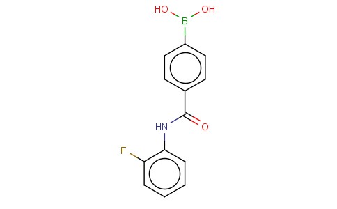4-[(2-FLUOROPHENYL)CARBAMOYL]BENZENEBORONIC ACID